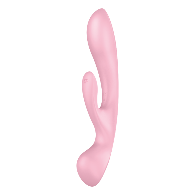 Satisfyer Triple Oh Pink 3 Güçlü Motorlu Titreşimli G-Spot Rabbit Vibratör 