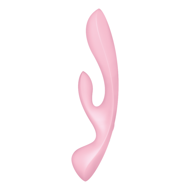 Satisfyer Triple Oh Pink 3 Güçlü Motorlu Titreşimli G-Spot Rabbit Vibratör 