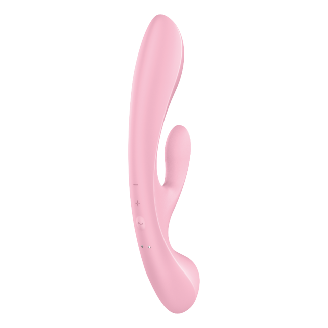 Satisfyer Triple Oh Pink 3 Güçlü Motorlu Titreşimli G-Spot Rabbit Vibratör 