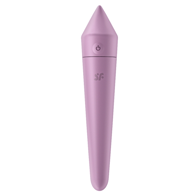 Satisfyer Ultra Power 8 - 12 Modlu Titreşimli Telefon Kontrollü Şarjlı Mor Vibratör