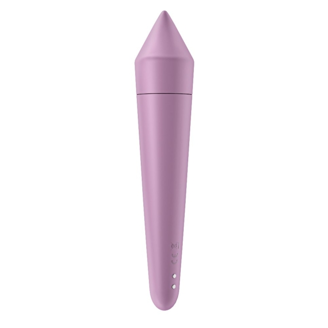 Satisfyer Ultra Power 8 - 12 Modlu Titreşimli Telefon Kontrollü Şarjlı Mor Vibratör