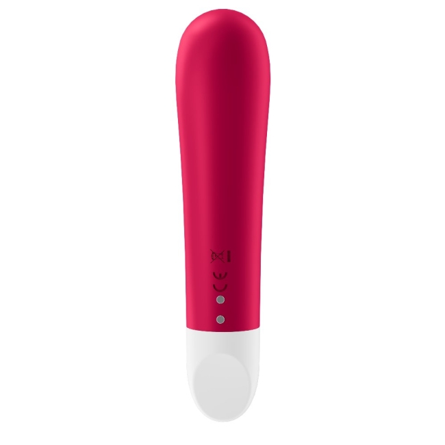 Satisfyer Ultra Power Bullet 1 - 12 Modlu Titreşimli Şarjlı Kırmızı Mini Vibratör