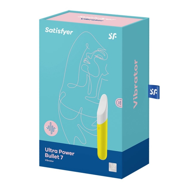 Satisfyer Ultra Power Bullet 7 - 12 Modlu Titreşimli Şarjlı Mini Vibratör