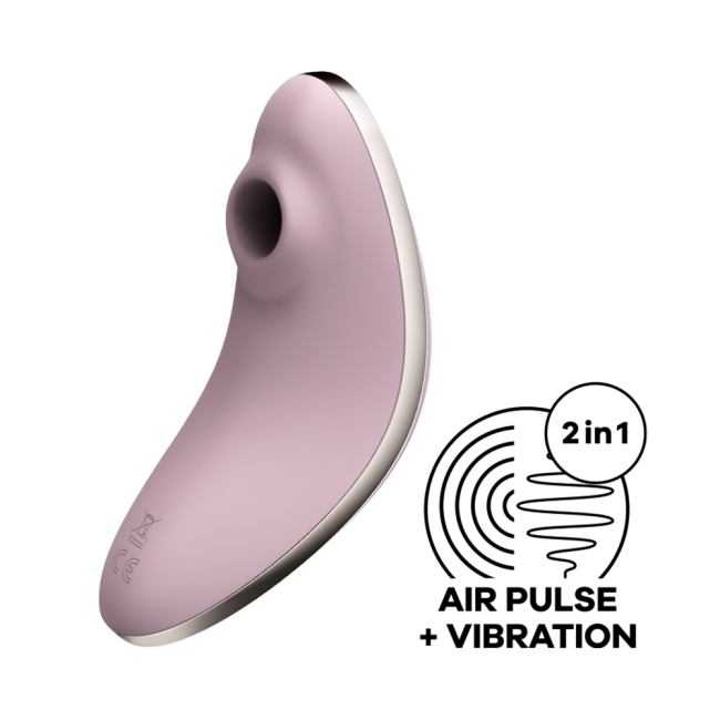 Satisfyer Vulva Lover 1 Violet 2 Motorlu Güçlü Titreşimli&Emişli Vibratör