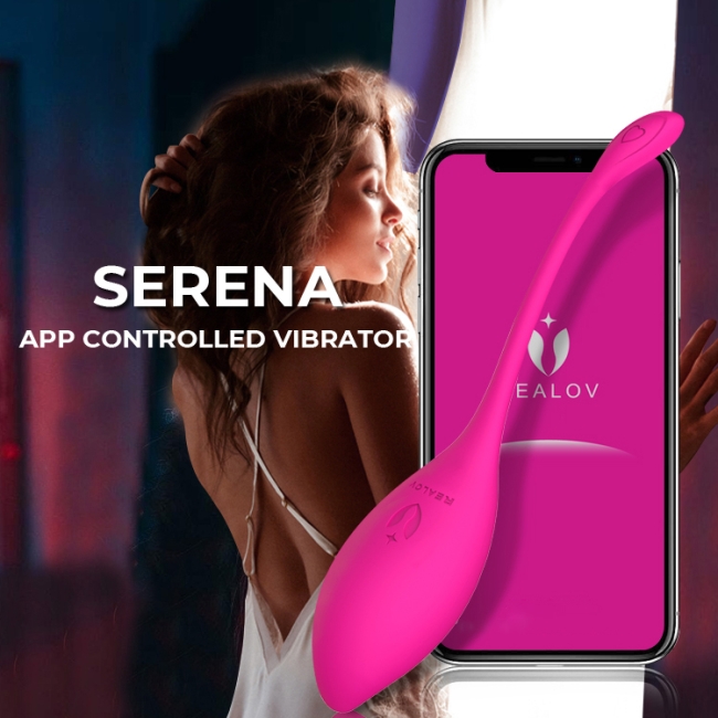 Serena Silikon Lüks Telefon Kontrol Titreşimli Vibratör