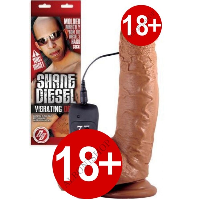 Shane Diesel Realistik Titreşimli Dildo Made İn U.S.A