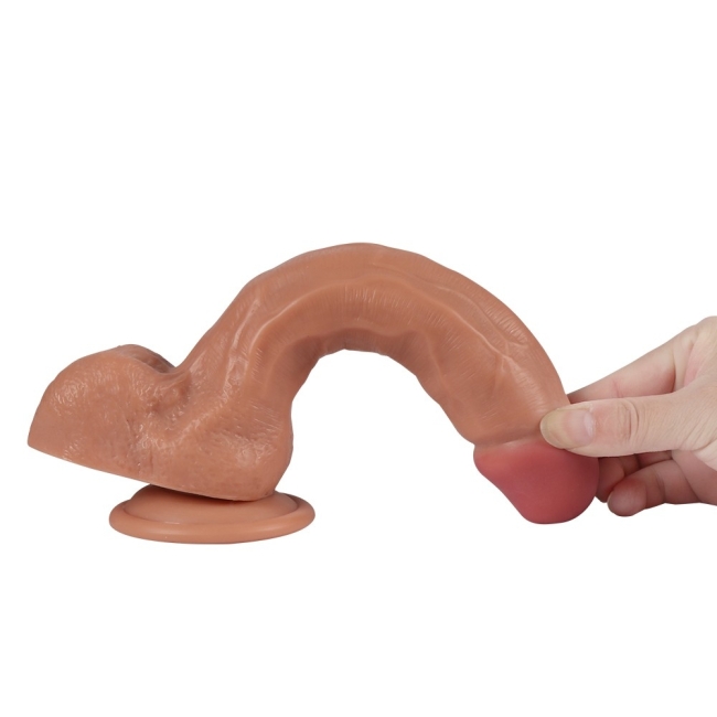 Shoufei 24 Cm Orgazm Olabilen Belden Bağlamalı Realistik Penis