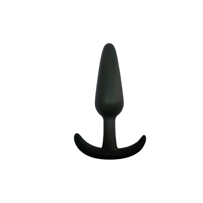 Silikon Kolay Tutulabilir 10 Cm Siyah Anal Plug