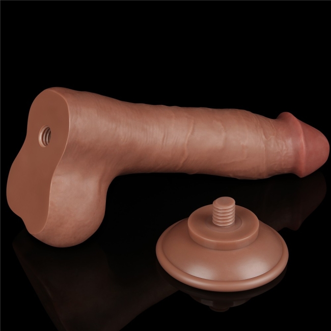 Sliding Hareketli Dış Yüzey Özel 20 Cm Ultra Gerçekci Realistik Penis