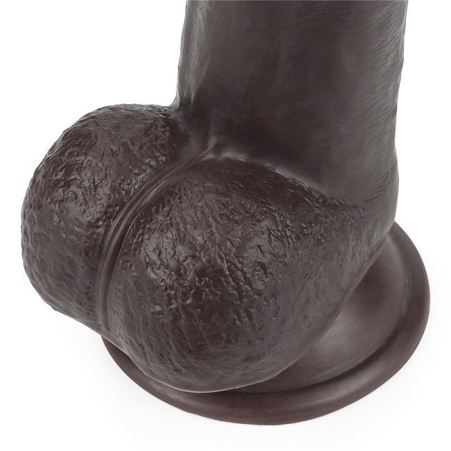 Sliding Hareketli Dış Yüzey Özel Seri Ultra Yumuşak 24 Cm Realistik Penis