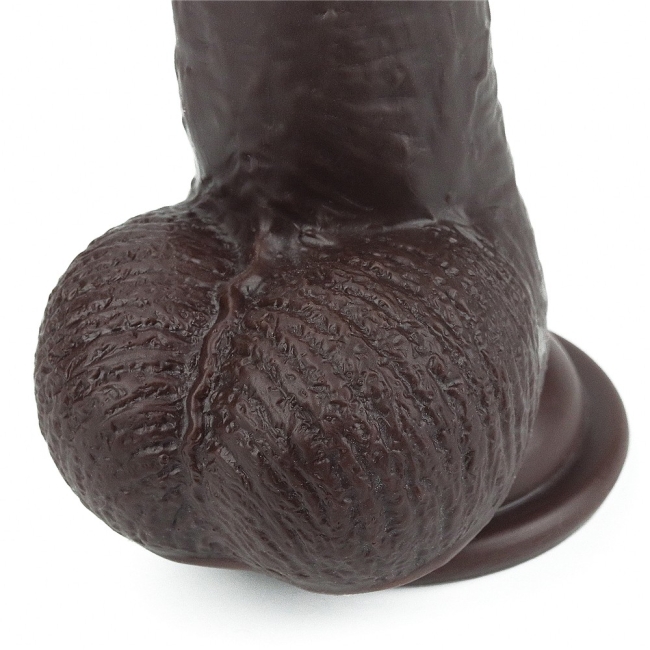 Sliding Hareketli Dış Yüzey Ultra Yumuşak 23 Cm Kemerli Penis