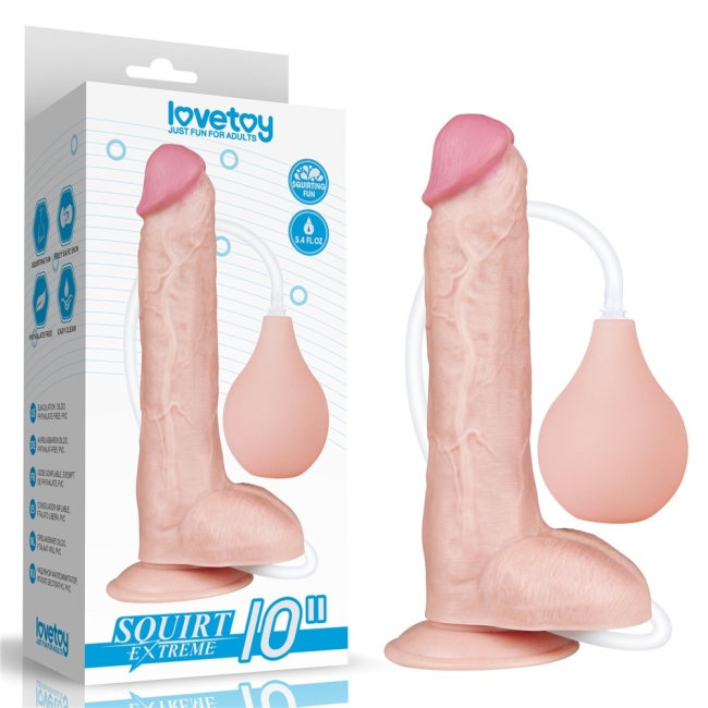 Squirt Extreme 25 Cm Sıvı Atabilen Dildo