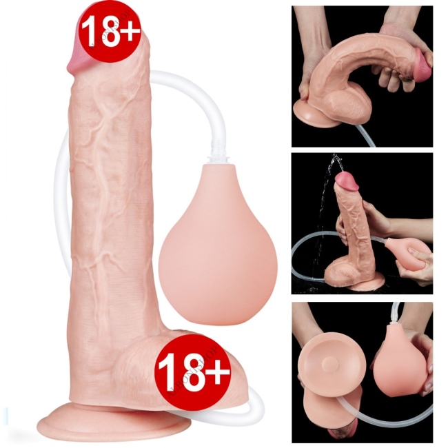 Squirt Extreme 25 Cm Sıvı Atabilen Dildo