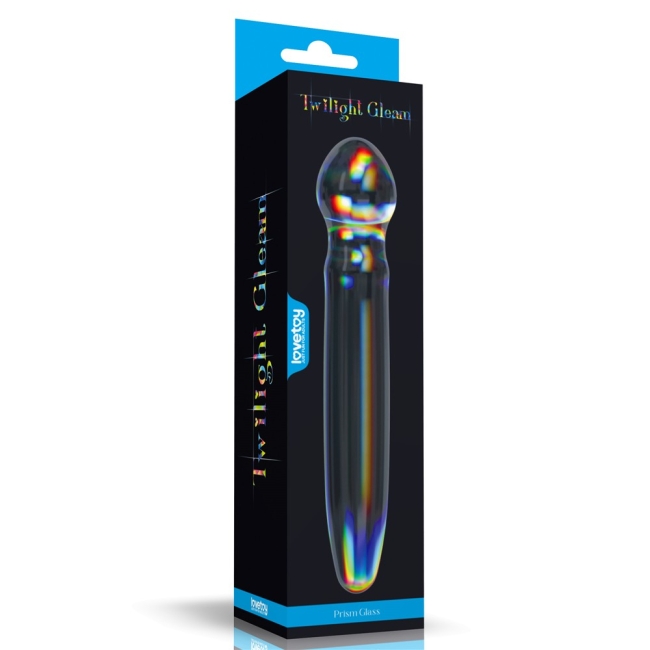 Twilight Gleam Glass Prizma ParıltılıCam Dildo