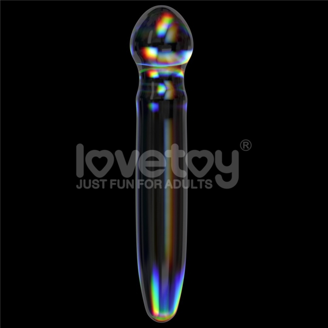 Twilight Gleam Glass Prizma ParıltılıCam Dildo