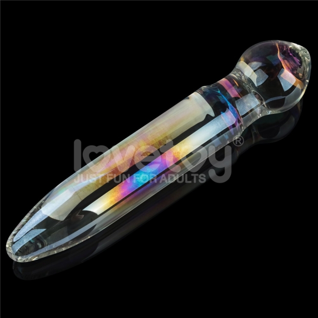 Twilight Gleam Glass Prizma ParıltılıCam Dildo