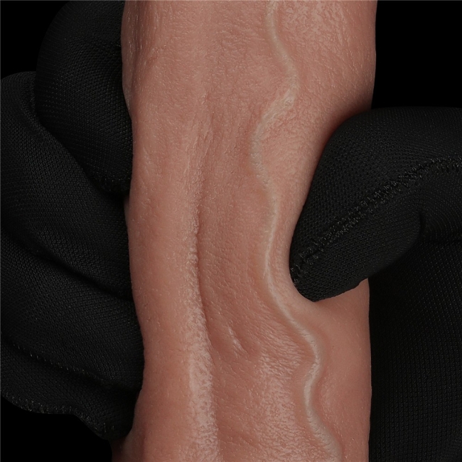 Ultra Özel Nature Cock Yumuşak Dokulu Çift Katmanlı 22 Cm Realistik Penis