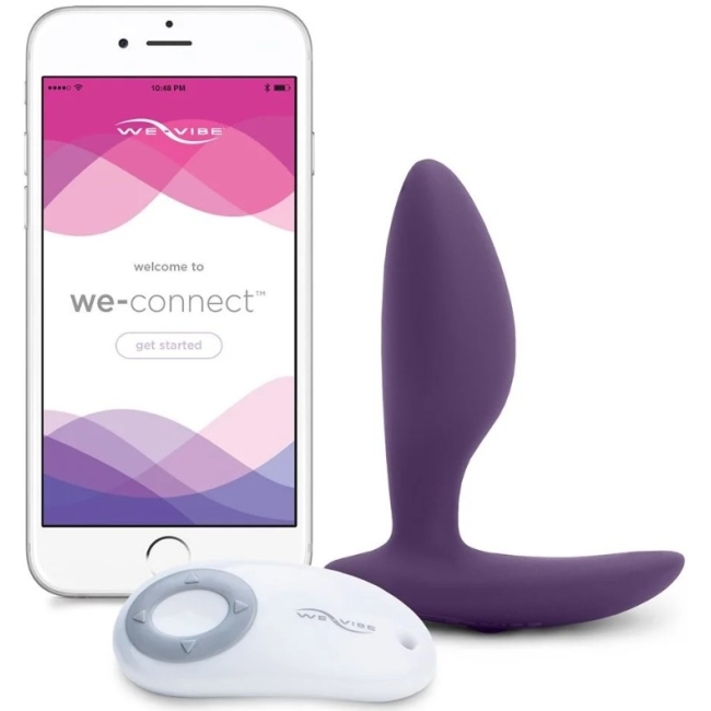 We-Vibe Ditto Akıllı Telefon Uyumlu Mor Anal Plug