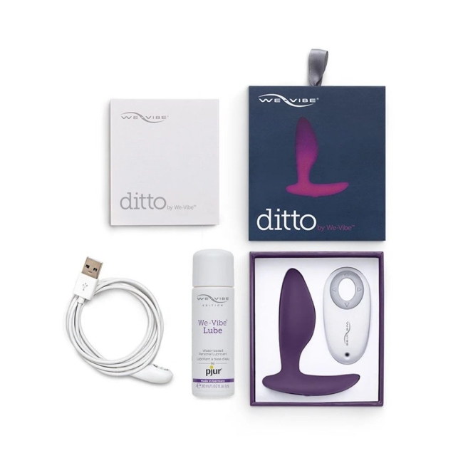 We-Vibe Ditto Akıllı Telefon Uyumlu Mor Anal Plug