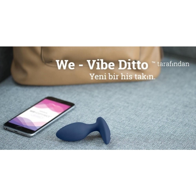 We-Vibe Ditto Akıllı Telefon Uyumlu Mor Anal Plug