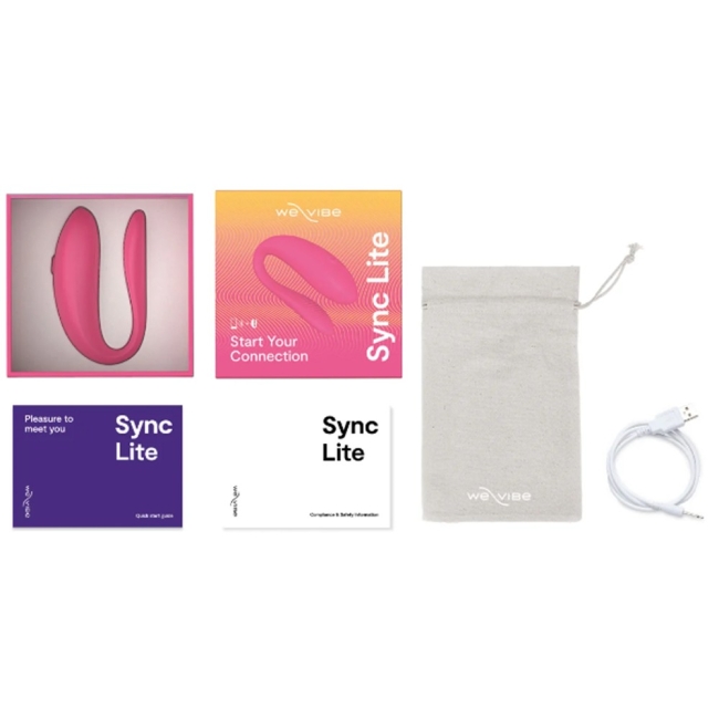 We-Vibe Sync Lite Pink Giyilebilir App Kontrollü Çiftlere Özel Vibratör