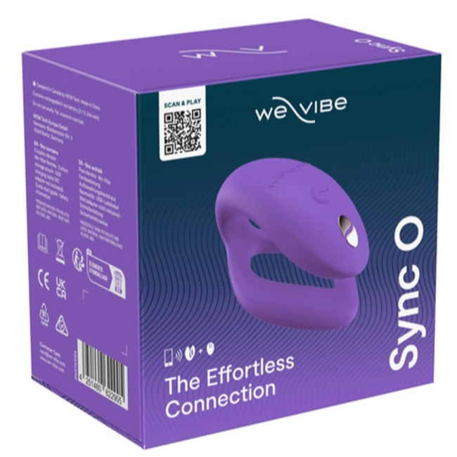 We Vibe Sync O Light Purple App Kontrollü Giyilebilir Çiftlere Özel Vibratör