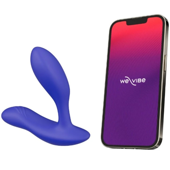 We-Vibe Vector+ Royal Blue App Kontrollü Titreşimli Prostat Masaj Vibratörü