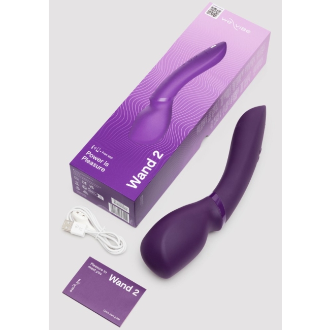 We-Vibe Wand 2 Akıllı Telefon Kontrol Ultra Güçlü Masaj Vibratör