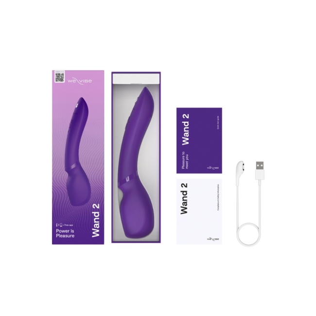 We-Vibe Wand 2 Akıllı Telefon Kontrol Ultra Güçlü Masaj Vibratör