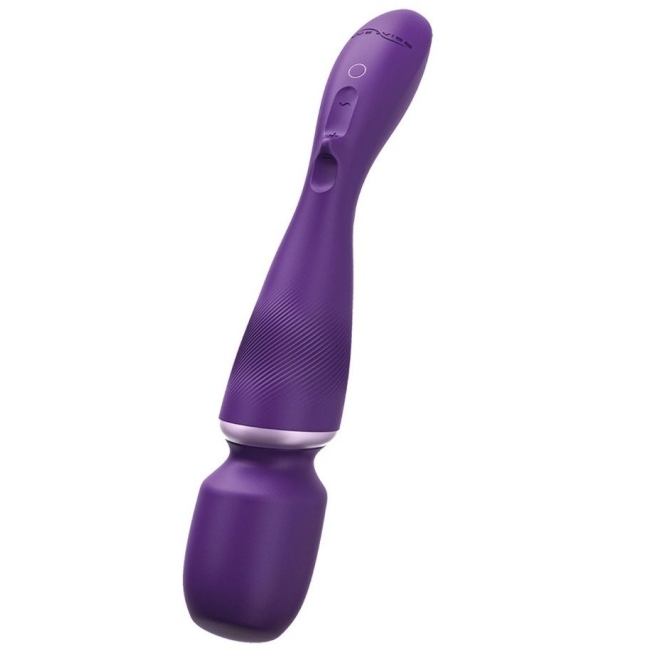 We-Vibe Wand Akıllı Telefon Kontrol Ultra Güçlü Masaj Vibratör (Kutusuz Sıfır Ürün)