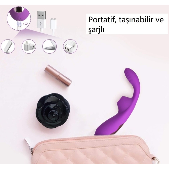 Winnie 7 Emiş Modlu & 10 Fonksiyonlu Titreşimli Vibratör