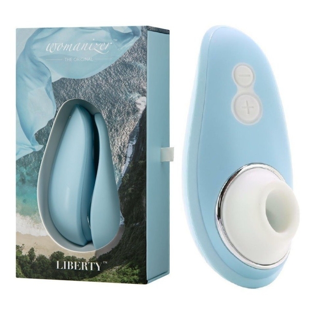 Womanizer Liberty Powder Blue Klitoral Smilasyon Vibratörü