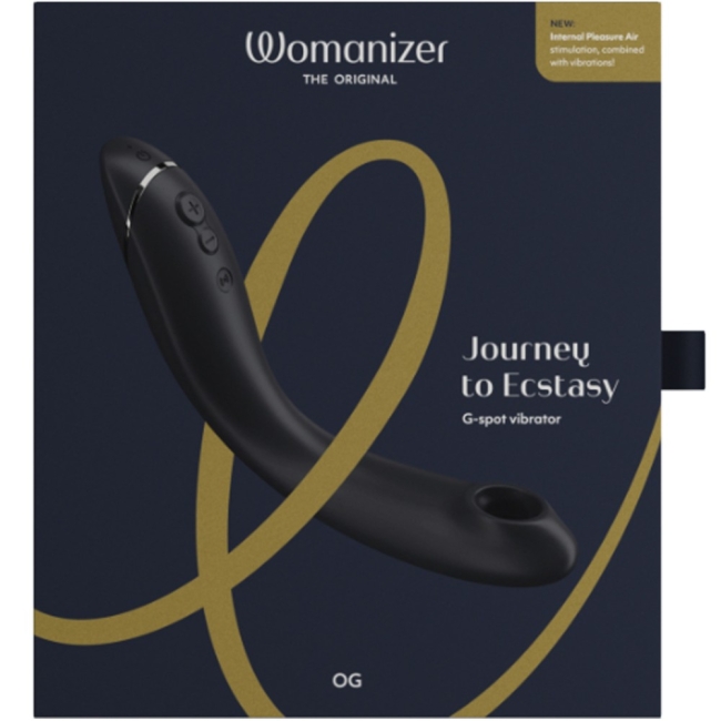 Womanizer OG Dark Gray Titreşimli&Klitoris Emici Lüks Vibratör