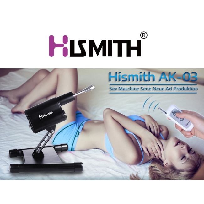 Hismith Yeni Başlayanlara Özel Süper Güçlü Telefon Uyumlu Kumandalı Sex Makinesi