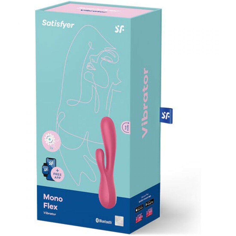 Satisfyer Mono Flex Telefon Kontrol Rabbit Vibratör