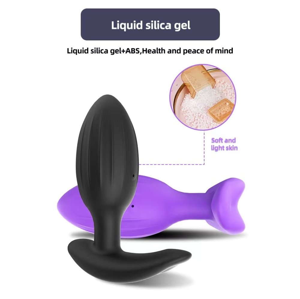 Lange Titreşimli Kumandalı Şarjlı Su Geçirmez Anal Vibratör Plug