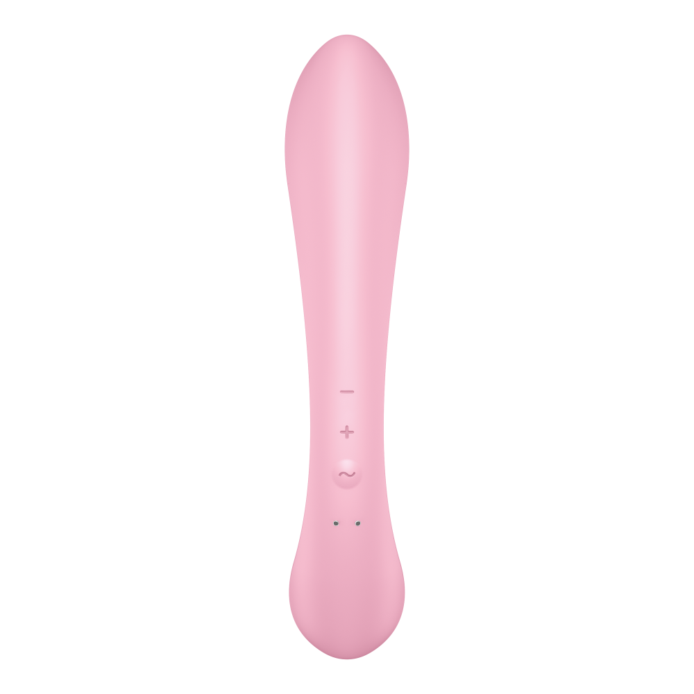 Satisfyer Triple Oh Pink 3 Güçlü Motorlu Titreşimli G-Spot Rabbit Vibratör 