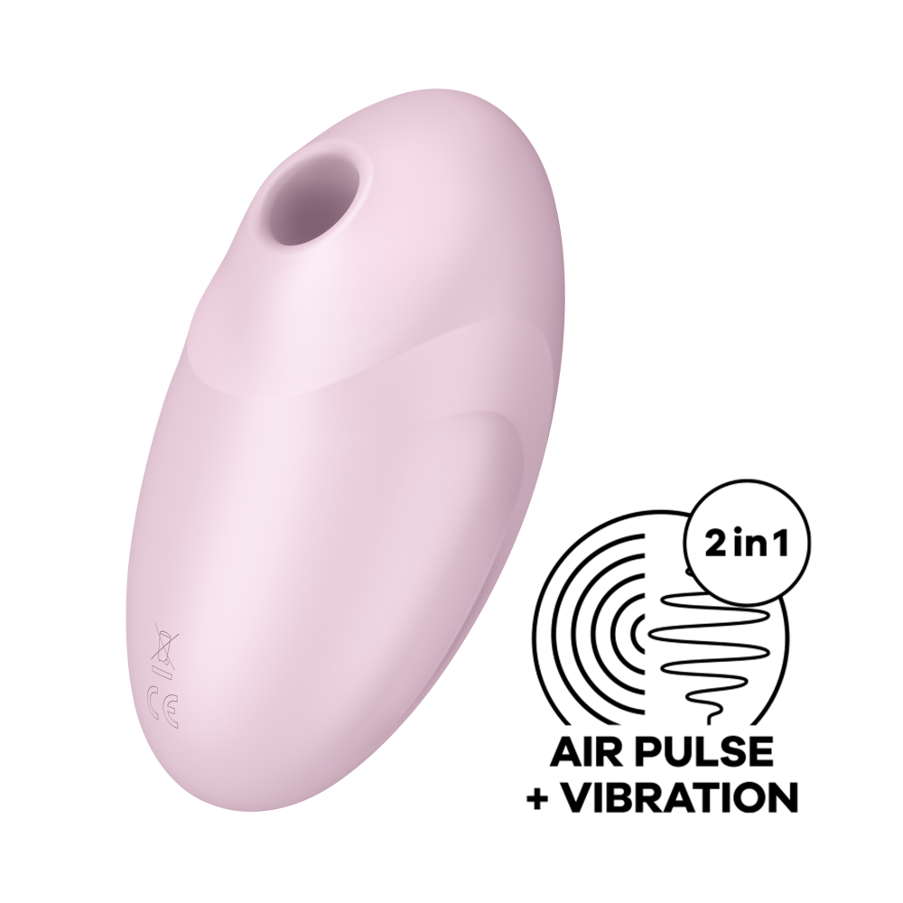 Satisfyer Vulva Lover 3 Pink 2 Motorlu Emiş Yapabilen Titreşimli Vibratör 