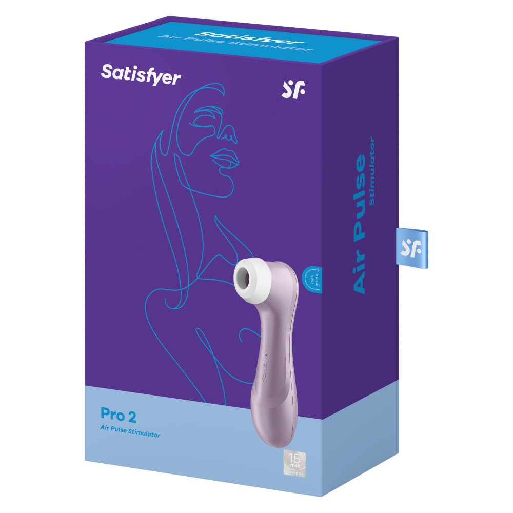 Satisfyer Pro 2 Violet 11 Farklı Emiş Programlı Klitoris Uyarıcı Vibratör 