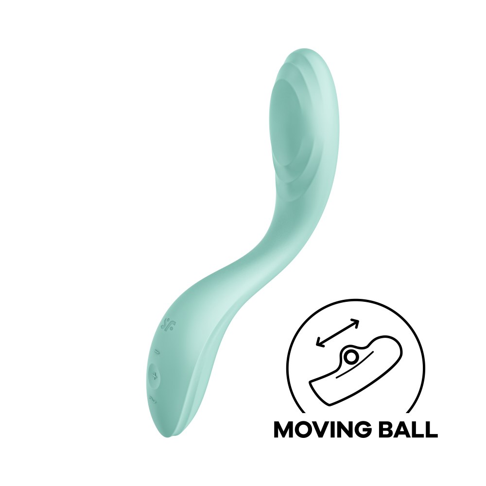 Satisfyer Rrrolling Pleasure Mint Hareketli Boncuklu Titreşimli Vibratör