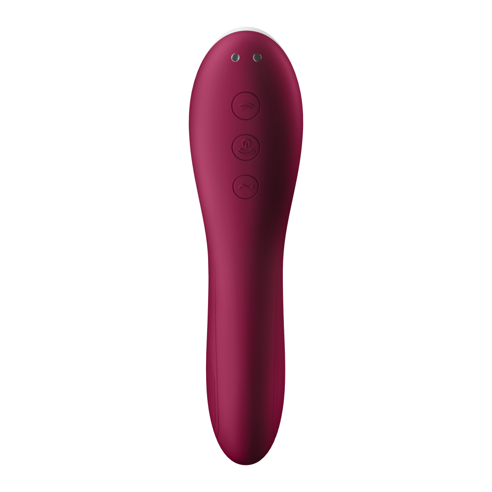 Satisfyer Dual Crush Emişli ve Güçlü Titreşimli 2 Motorlu Klitoris Uyarıcı Vibratör