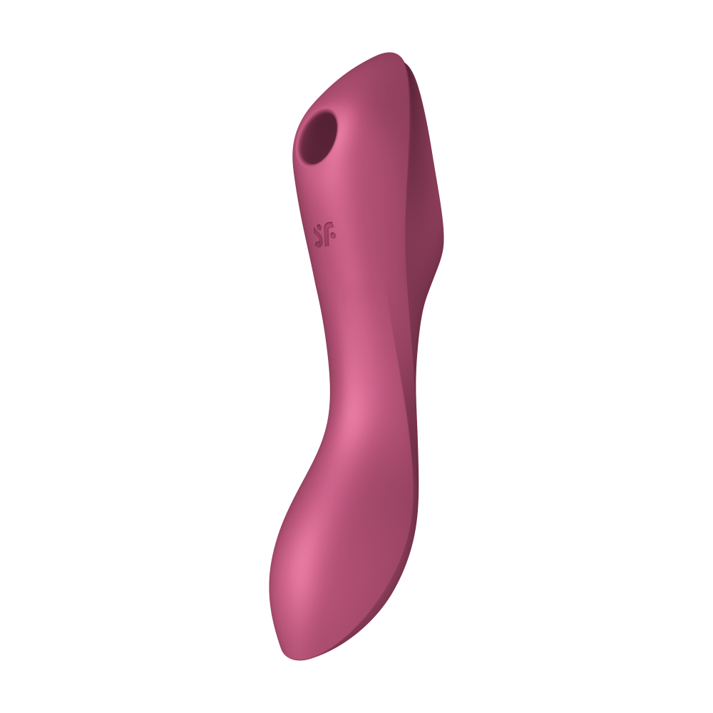 Satisfyer Curvy Trinity 3 Red Emişli Ve Güçlü Titreşimli 2 Motorlu G-Spot Vibratör