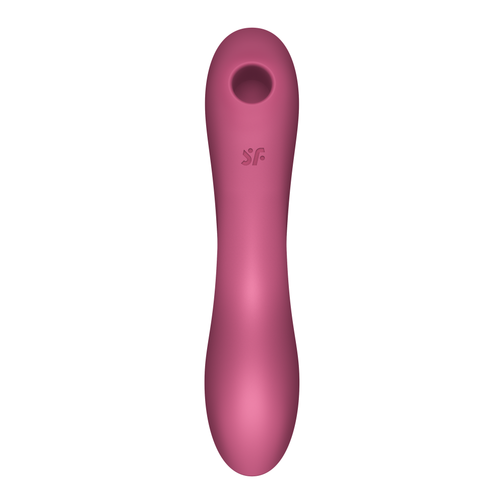 Satisfyer Curvy Trinity 3 Red Emişli Ve Güçlü Titreşimli 2 Motorlu G-Spot Vibratör