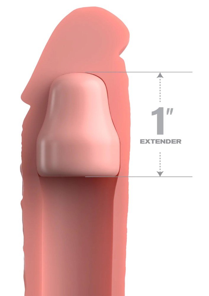 Fantasy Extension Elite 17 Cm Silikon Penis Kılıfı 