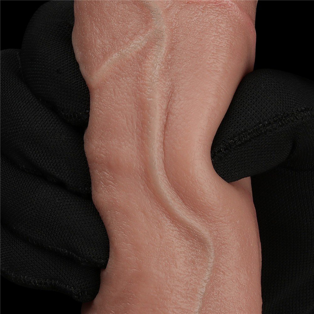 Ultra Özel Nature Cock Yumuşak Dokulu Çift Katmanlı 23 Cm Realistik Penis