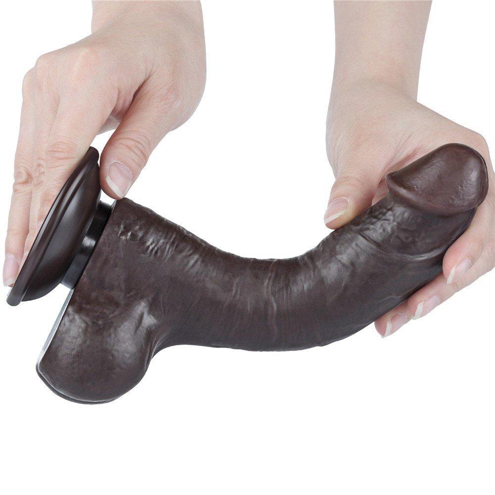 Lovetoy Hareketli Dış Yüzey Özel Seri Ultra Yumuşak 20 Cm Realistik Dildo