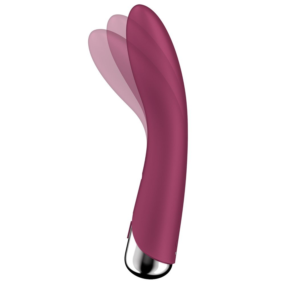 Satisfyer Spinning Vibe Oynar Başlı Uyarıcı Vibratör Kırmızı