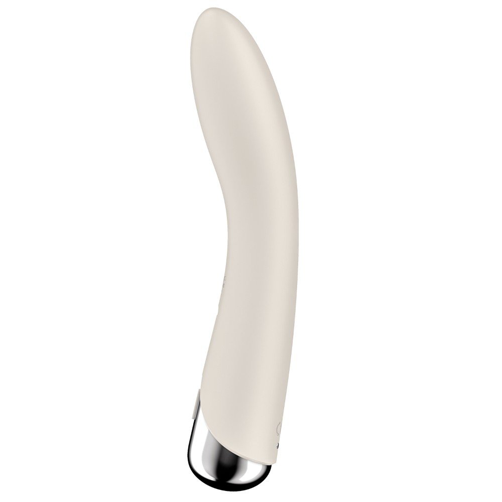 Satisfyer Spinning Vibe Oynar Başlı Uyarıcı Vibratör Bej