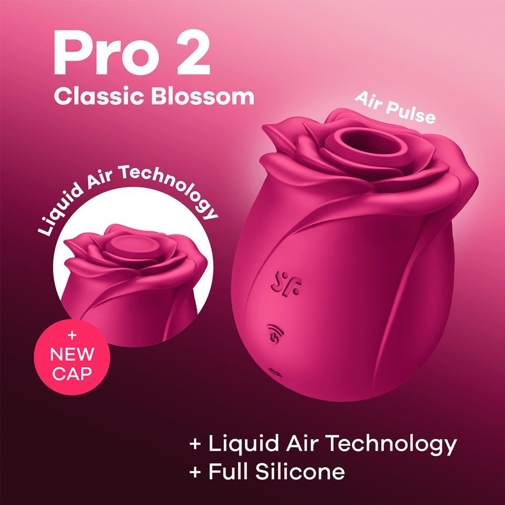 Satisfyer Pro 2 Classic Blossom Emiş Yapan Vibratör