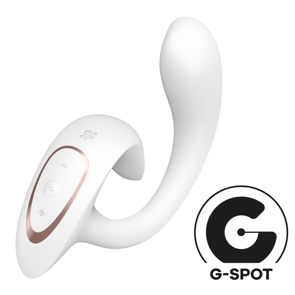 Satisfyer G for Goddess 1 Klitoris ve G Bölgesi Uyarıcı Vibratör Beyaz